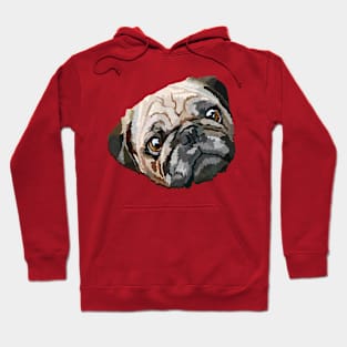 pug love Hoodie